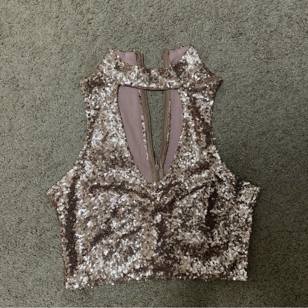 Fashion Nova Sequin top